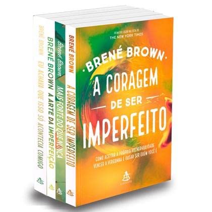 Explore a sabedoria de Brené Brown com o Kit de Livros Novos e Físicos. Descubra coragem, força e imperfeição. Adquira agora e transforme sua jornada!