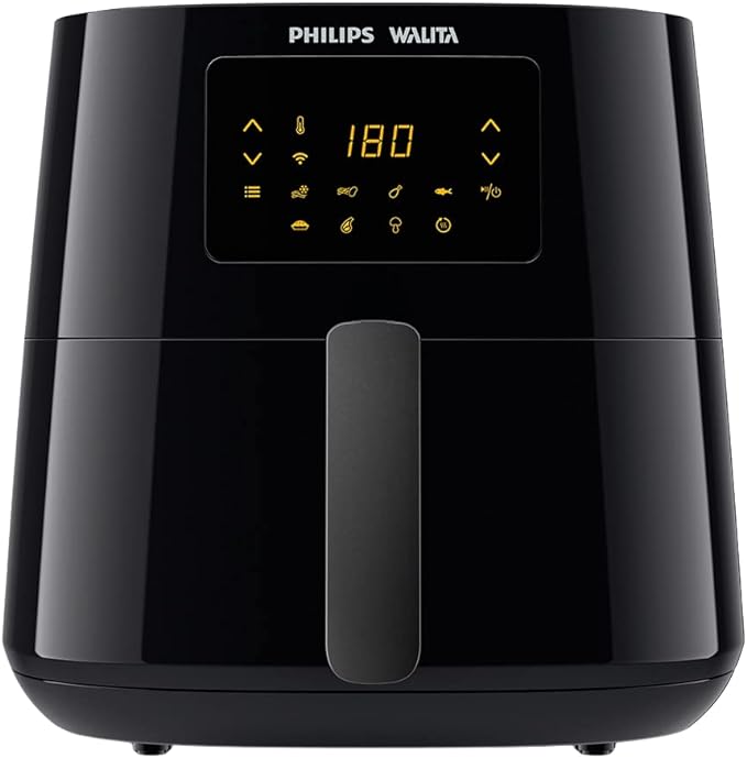 Desfrute de refeições saudáveis com a Airfryer Essential XL Conectada Philips Walita: potência, capacidade generosa, conectividade Alexa. Adquira já!